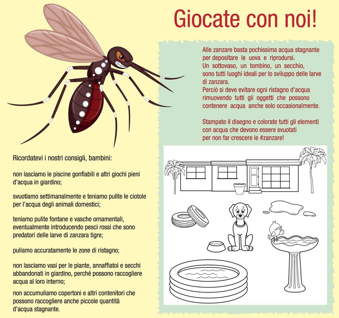 Stop zanzara - Lotta alle zanzare in Piemonte - IPLA